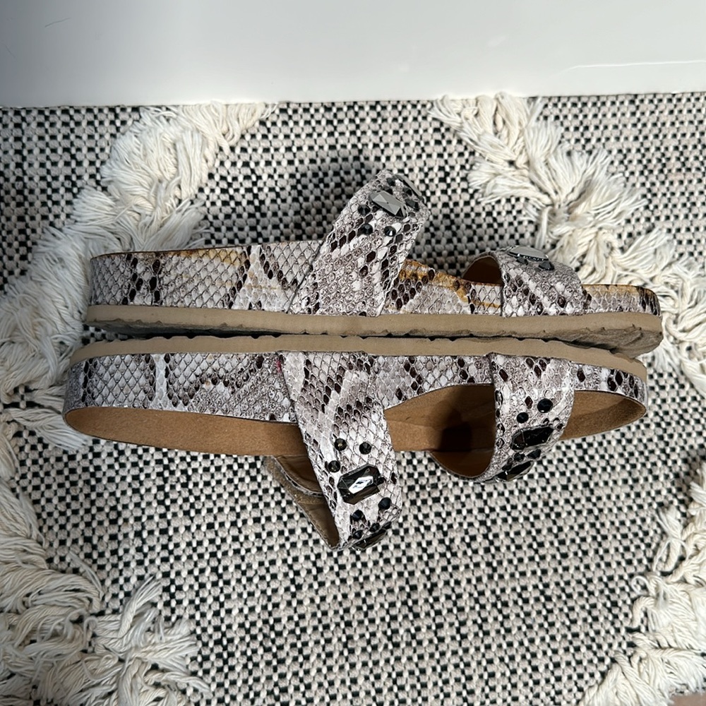 Joan Boyce Strappy Sandals With Jewels - Picture 7 of 12